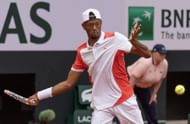 Christopher Eubanks in action at the National Bank Open (Picture: Getty)
